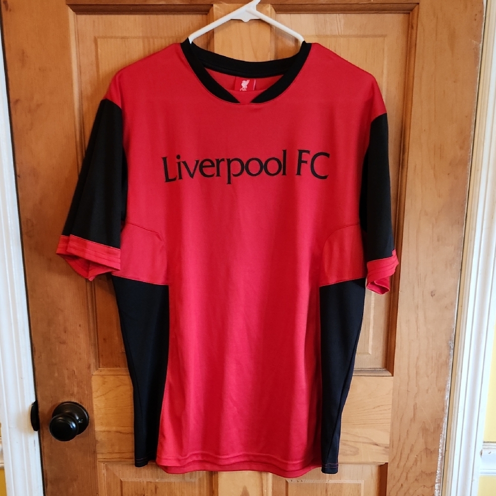 Liverpool FC Red and Black T-Shirt